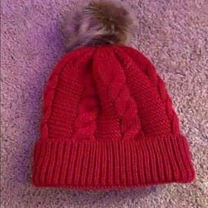 Cute red beanie